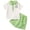 Light Green, variant on HCNTES Toddler Baby Boy Golf Outfit - Golf Cart Print Shirt & Shorts 2-Piece Set, Summer Vacation Clothes