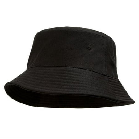 TopHeadwear Blank Cotton Bucket Hat - Walmart.com