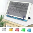 thumbnail image 2 of Portable Folding Tabletop Music Sheet Stand Rack Adjustable Book Piano Music Score Holder Support Bookstand, 2 of 6