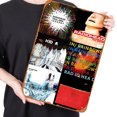 thumbnail image 2 of Placa Metal Vintage Banda RADIOHEAD Pared Pintura Hierro Rectangular 30x40cm, 2 of 9