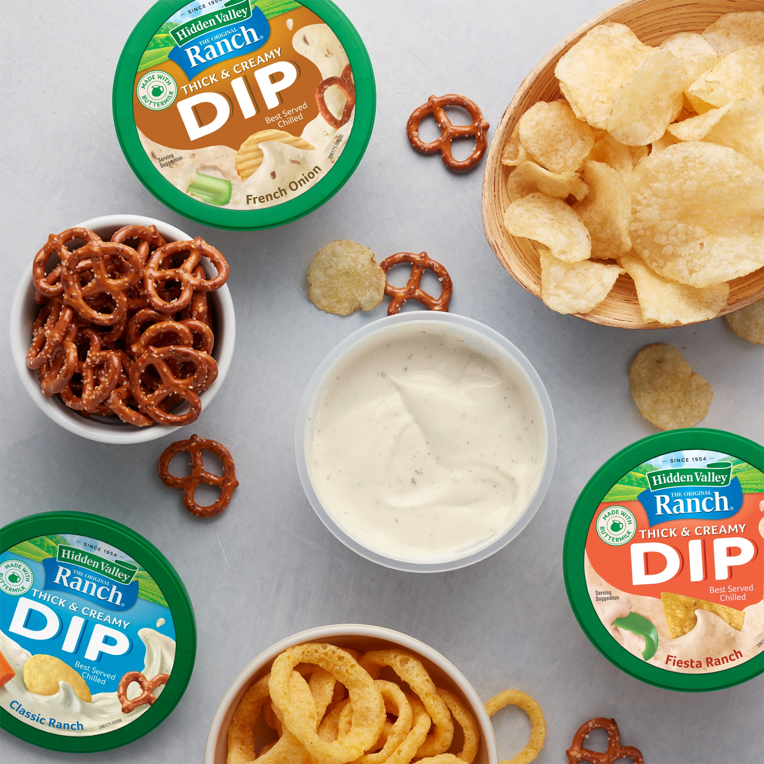 Hidden Valley Ready-to-Eat Dip, French Onion, 10 oz