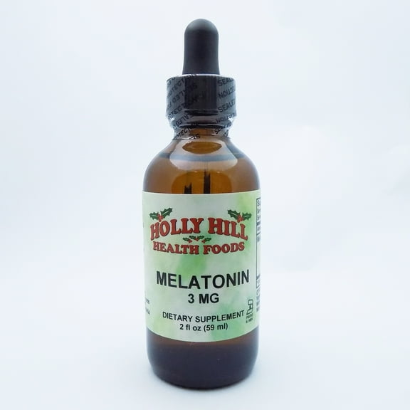 Holly Hill Health Foods, Melatonin 3MG, 2 Ounce
