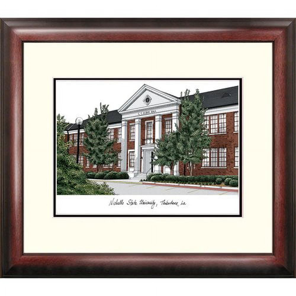 University of New Hampshire Alumnus Framed Lithograph