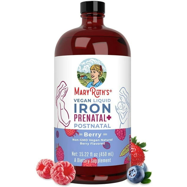 Iron Supplement Prenatal & Postnatal Liquid Iron Supplement for