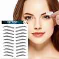 thumbnail image 1 of Women Fashion 3D Hair-Like Authentic Eyebrows Grooming Shaping Brow Shaper Makeup Brow Stick, 1 of 2