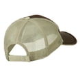 thumbnail image 4 of White NASA Big Size Cotton Twill Mesh Patched Cap - Brown Beige XL-3XL, 4 of 5