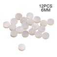 thumbnail image 1 of Lefu 12 Pcs Marqueur Latéral Guitare Nacre Blanche Luthier Points 6MM, 1 of 7