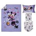 thumbnail image 2 of Disney Minnie Mouse I am Awesome 4 Piece Toddler Bed Set, 2 of 8