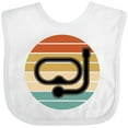 thumbnail image 3 of Inktastic Scuba Diver Retro Sunset Diving Boys or Girls Baby Bib, 3 of 4