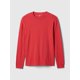 thumbnail image 5 of Camiseta GAP para hombre, manga larga, suave y moderna, color rojo, XS, 5 of 5