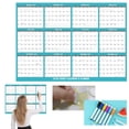 thumbnail image 2 of 2026 Calendar 2026 New Reusable Wall Calendar Double Erasable Planner for Home & Border Daily Goal Tracking Habit Check in Record Sheet with Smooth Writing Valentín Day Decorations Valentín Gifts, 2 of 9