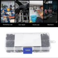 thumbnail image 5 of 720pcs M3*4/6/8/10/12 Black Alloy Steel Flat Head Hex Socket Screws with Plastic Box, 5 of 5