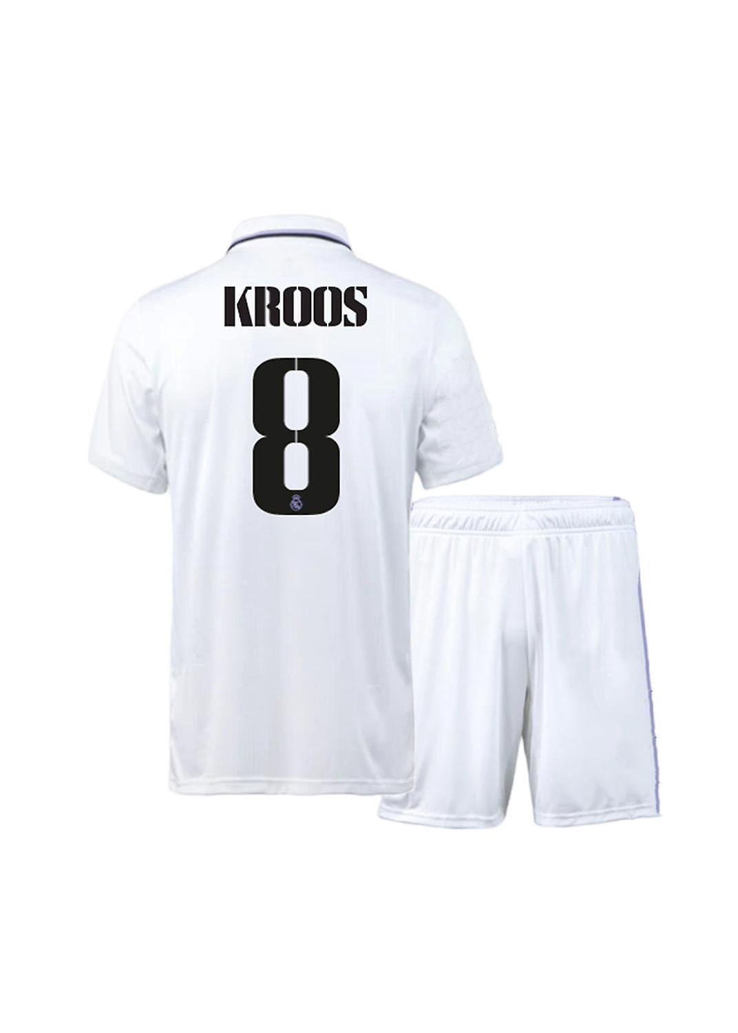 22-23 Real Madrid CF Home Shirt Number8 Toni Kroos Jersey Suit-L