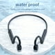 thumbnail image 3 of Injueey Auricular de conducción ósea de plástico 110mAh Estéreo Inalámbrico compatible con Bluetooth 5.1 TPE Antideslizante Auriculares de baja Cables de audio/vídeo Negro, 3 of 6