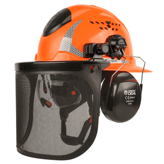 Husqvarna 592752602 Functional Pro Forest Chainsaw Helmet with
