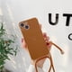 thumbnail image 1 of Lindo electrochapado amor corazón collar cordón caso para iPhone 11 12 14 13 Pro Max XS XR X 7 8 Plus Mini SE 3 cordón correa cubierta Deng Xun unisex, 1 of 2