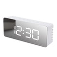 thumbnail image 1 of Reloj digital YEJLMXG con espejo LED para dormitorio oficina viajes reloj de mesa electrónico Despertador, 1 of 5