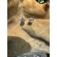 thumbnail image 2 of Delicate 0.96 CT Certified Lab Grown Round Diamond Studs Earrings in 14k White Gold E VS1, 2 of 3