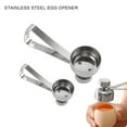thumbnail image 6 of Stainless Steel Egg Cracker Tool - Egg Cutter Egg Shell Cutter Tool Egg Cracker Tool for Eggs Kitchen Gadgets - Egg Shell Opener Topper Cutter Egg Cup Cutter Egg Cracking Tool Handheld Egg Slicer, 6 of 9