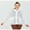 White, variant on LYMAYTER Women Sun Protection Jackets UPF 50 Full Zip Lightweight Sun Shirts Athletic Workout Hoodie S-XL