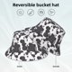 thumbnail image 2 of Fotbe Black And White Sheeps Sombrero Tipo Pescador con Estampado – Sombrero de Sol de Algodón de Moda para Playa, Golf, Pesca, 2 of 6