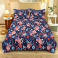 thumbnail image 2 of ZIATUBLES Twin Size Soft Duvet Cover Set, 3-Piece Breathable Polyester Bedding with Zipper Closure, Lightweight All-Season Comforter Cover, Machine Washable Home Dorm Decor, 2 of 8