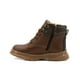 thumbnail image 5 of Bota Para Niño Casual Urbana Antideslizante De Piel Hiker Karsten cafe 17, 5 of 6