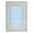 Light Blue, variant on HIWEAVER Red Brown 2' x 6' Washable Floral Bordered Runner for Kitchen Geometric Indoor Throw Carpet ​Modern Non-Slip Foldable Doormat for Hallway Farmhouse Dorm Home Decor