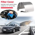 thumbnail image 3 of Metal Racing Car Cold Air Intake 2.5-5 inch Neck Cone Filter Heat Shield, 3 of 7