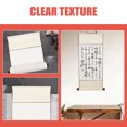 thumbnail image 3 of FENGGUIQU Traditional Chinese Art Hanging Calligraphy Scroll White Blank Paper 47.2×15.7×1.2in, 3 of 6