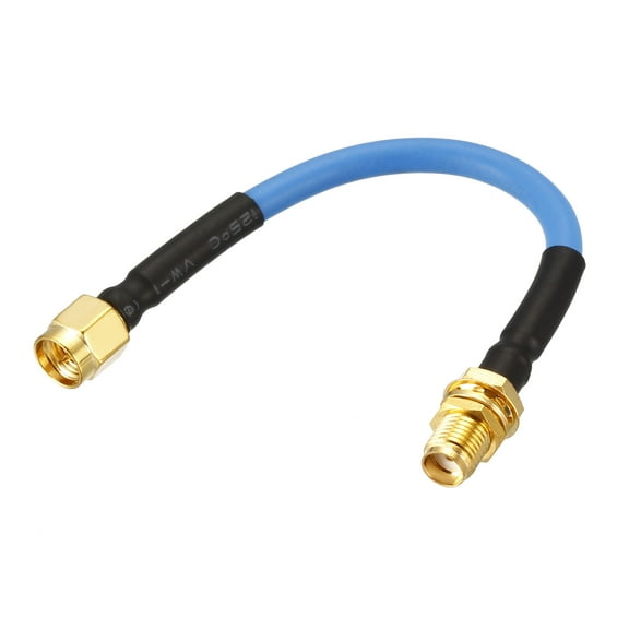 Uxcell SMA Extension Cable SMA Male to SMA Female RF Coax Cable RG402 0.1M/0.33Ft Length