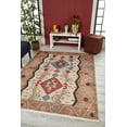thumbnail image 3 of Vadodara Cream Modern Polyester Area Rugs for Living Room Washable Rugs Boho Moroccan Area Rug Soft Geometric Bohemian Carpet Distressed Indoor Rug for Bedroom Dining Room Office Nonslip Rug, 3 of 9