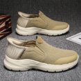 thumbnail image 3 of Deporte Zapatos para Correr Mocasín Lona Manos Libres Con Viscoelástica Hombres, 3 of 9
