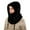 Black, variant on Autumn And Winter Adult Pullovers For And Outdoor Warm Ear Protecting Scarves Hats Windproof Balacrafas Took Hat