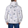 thumbnail image 5 of Zip Up Hoodies for Men - Cute Blue Gray Snail Long Sleeve Comfrt Men'S Fashion Hoodies & Sweatshirts, Jackets for Men Hoodies Pullover Clothing Clothes with Pouch, 5 of 5