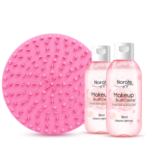 Set de 3 Piezas Limpiador Profundo para Brochas de Maquillaje Norate