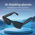 thumbnail image 3 of GJX 2026 New Ai Smart Camera Glasses: Hd 1080P Video Recording and Photo Taking,Translation,Assistant Conversation,Suitable for Outdoor and Indoor,Cycling,Hiking Travel (Black Sunglasses), 3 of 8