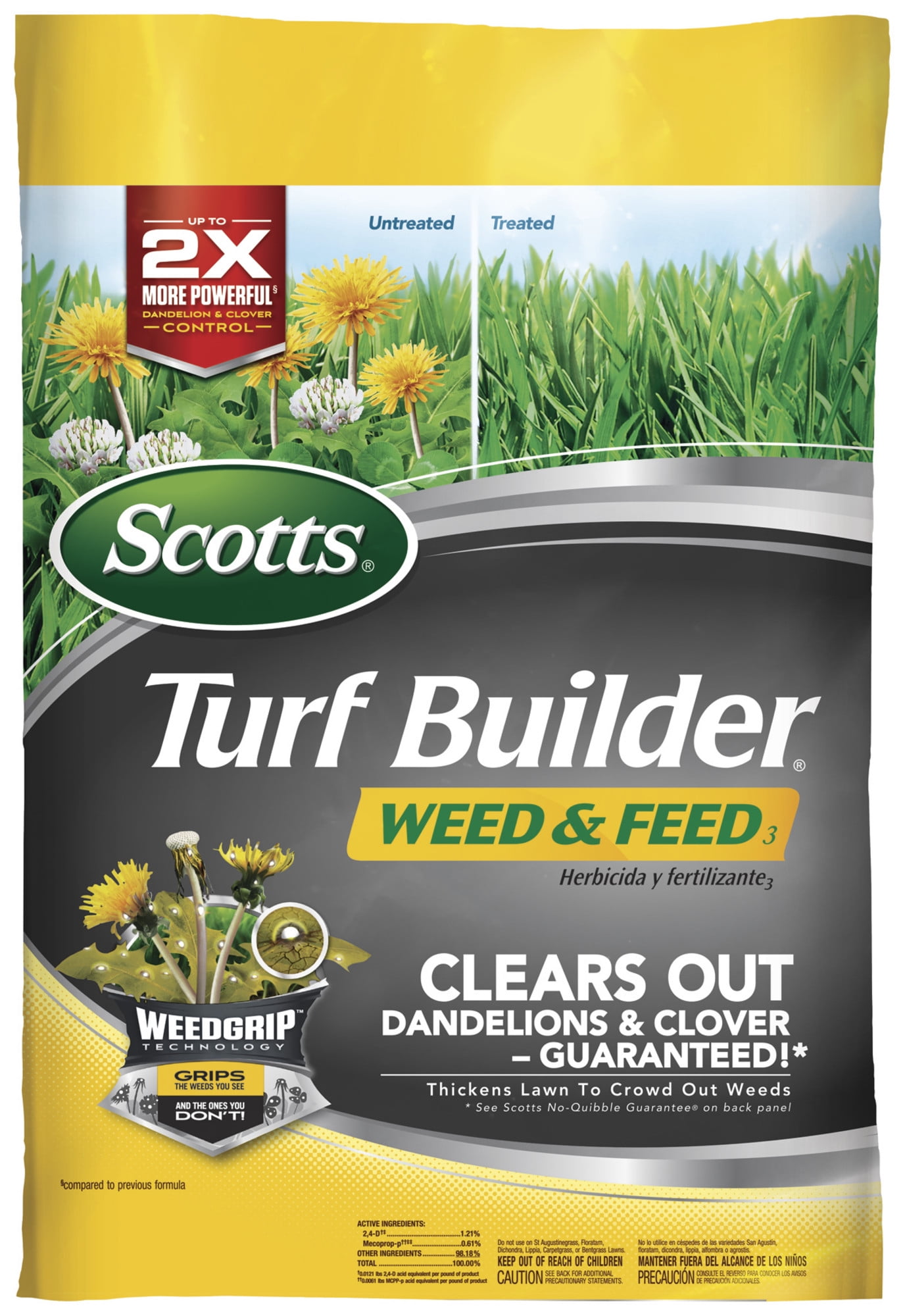 Scotts Turf Builder 15,000 Sq Ft Weed Killer & Lawn Fertilizer