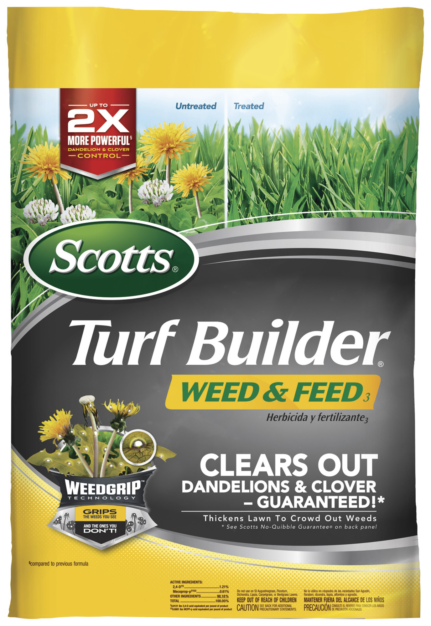 Scotts Turf Builder Weed Feed 3 Walmart Walmart