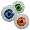 thumbnail image 4 of Inflatable Eyeball Pool Float Giant 36 Inch Realistic Eye Design for Halloween Party Decor and Pool Fun, 4 of 7