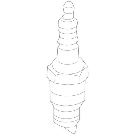Genuine OE Mitsubishi Spark Plug - 1822A079 Fits select: 2011-2015 MITSUBISHI LANCER EVOLUTION GSR