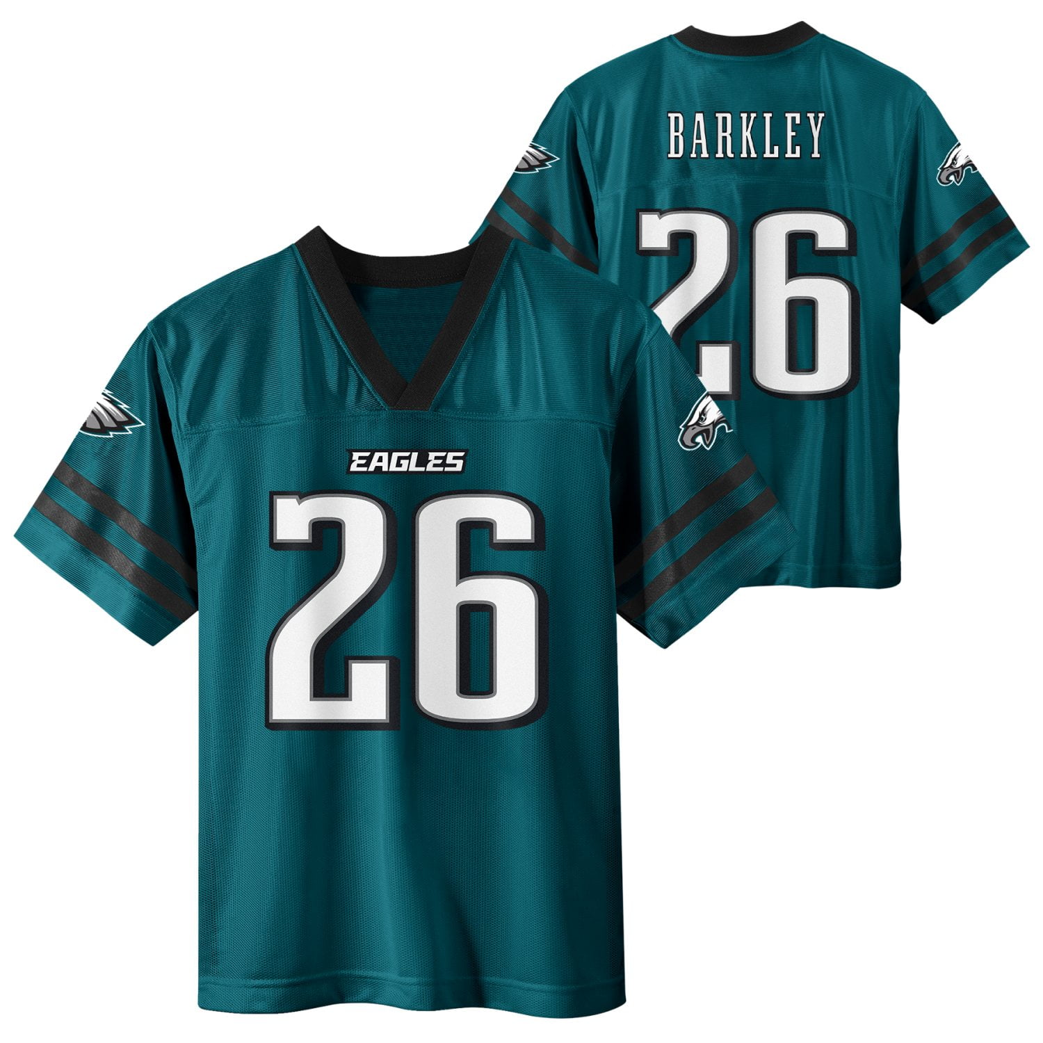 NFL PHILADELPHIA EAGLES Boys Jersey Game Day Fan Apparel - Barkley