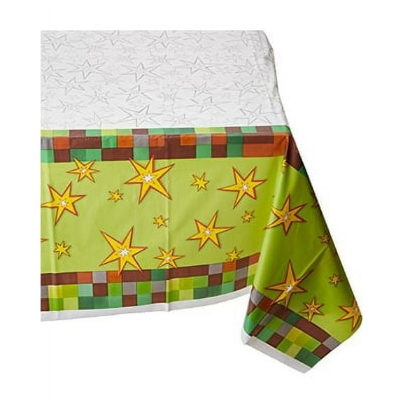 Plastic TNT Tablecover, 54" x 94"