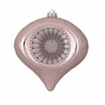 thumbnail image 5 of Northlight 8" Retro Reflector Shatterproof Onion Drop Christmas Ornament - Orange/Gold, 5 of 7