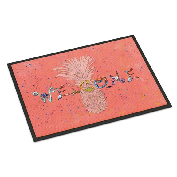 Carolines Treasures 8560-MAT Pineapple Doormat 18x27 27"L x 18"W multicolor