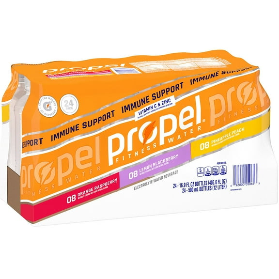 Propel Immune Support Zero Sugar Variety Pack 16.9 fl. oz., 24 pk.