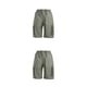 thumbnail image 1 of Sonducket Pantalones Cortos Casuales Con Múltiples Bolsillos Y Cintura Elástica Para Hombres Pantalones Cortos Casuales De Tela Y Cómoda. Verde l 2Conjunto, 1 of 6