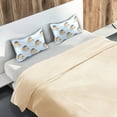 thumbnail image 5 of Yayeee Pillowcase Standard Size Set of 2 Satin Wrinkle Resistant Envelope Pillow Case, Blueberry Pancake Pattern, 5 of 8