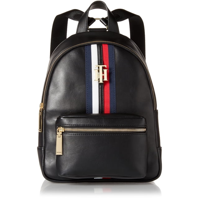 Mochila Tommy Hilfiger Jaden Plus de nylon negro para mujer