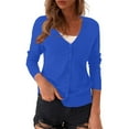 thumbnail image 2 of Jiyugala Women's Cardigan Sweaters Plus Size Warm Soft Knit Sweater Coats, 2 of 4
